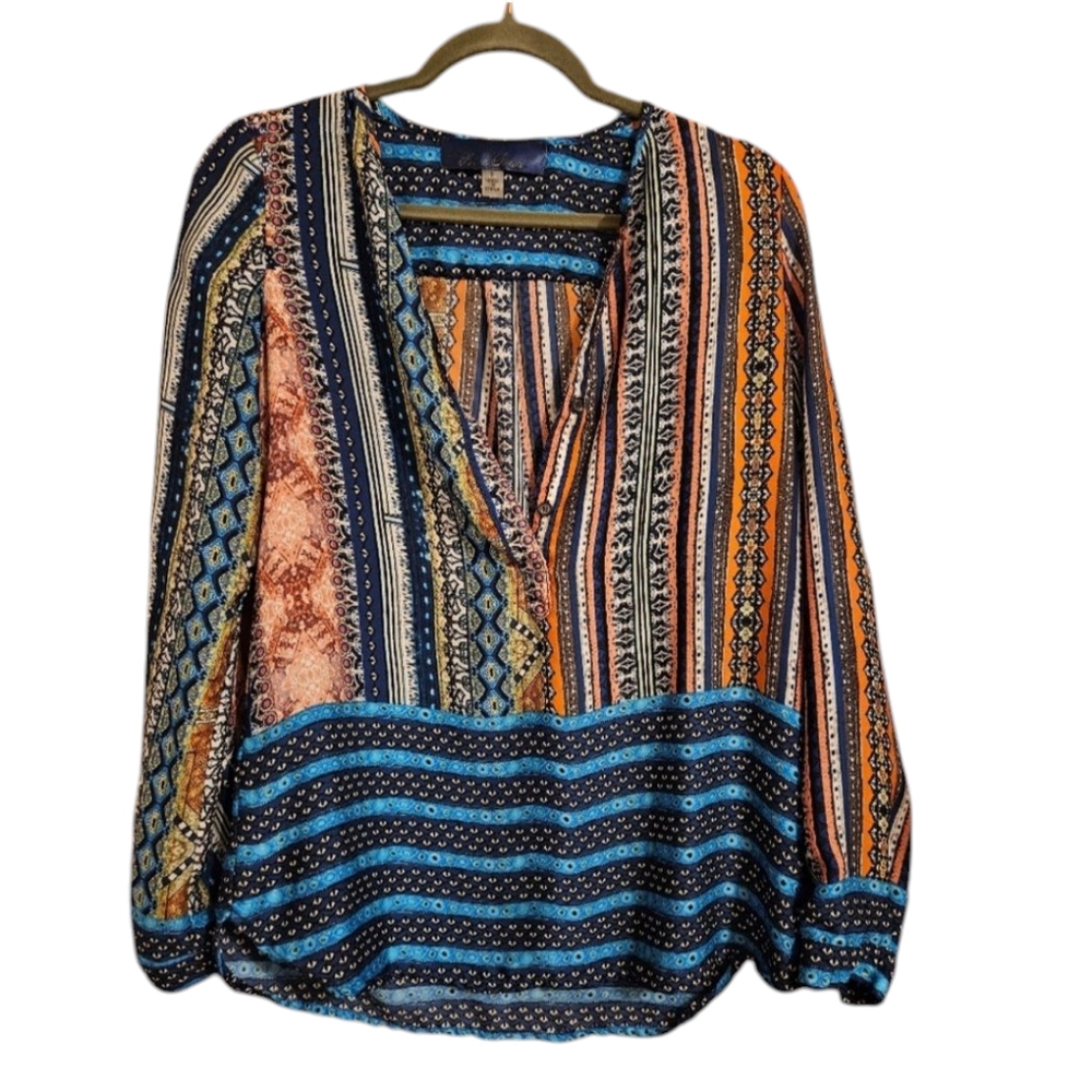 Blue Rain Boho Blouse – Size S